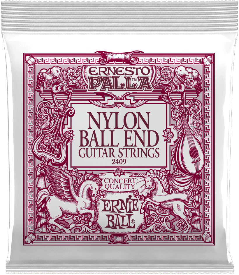 Ernie Ball 2409 Ernesto Palla Ball End Classical Guitar Strings - Black and Gold