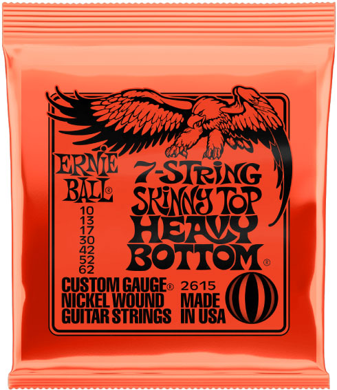 Ernie Ball Skinny Top Heavy Bottom Slinky Nickel Wound 7 Strings