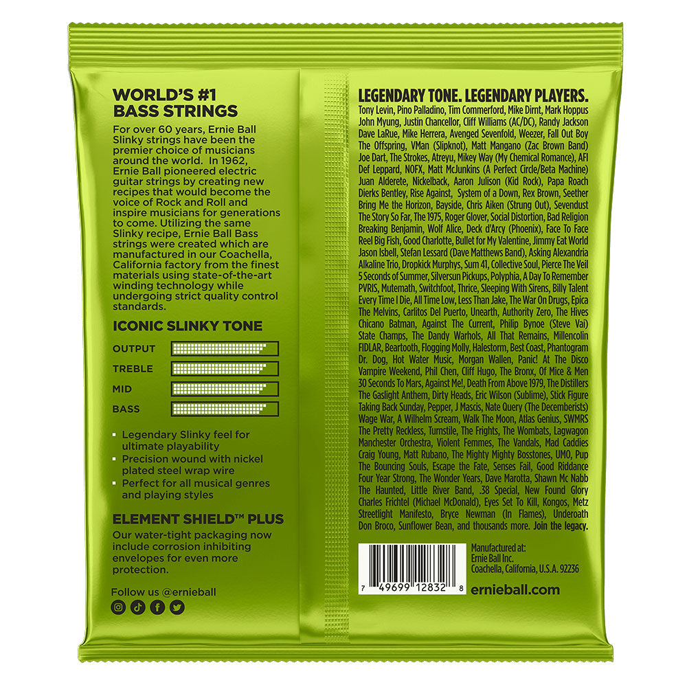 Ernie Ball Regular Slinky Nickel Wound Bass Strings
