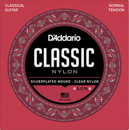 D'Addario EJ27N Classic Nylon Student strings - Normal Tension