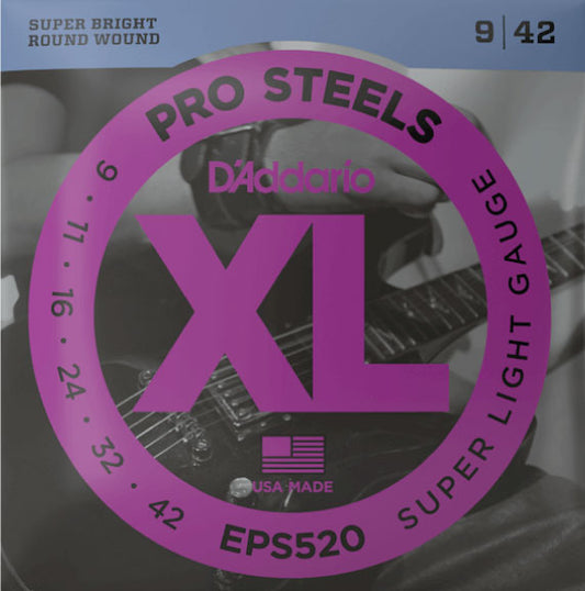 D'Addario EPS120 Super Light Electric Guitar Strings