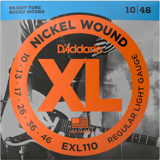 D'Addario EXL110 Regular Light Electric Guitar Strings
