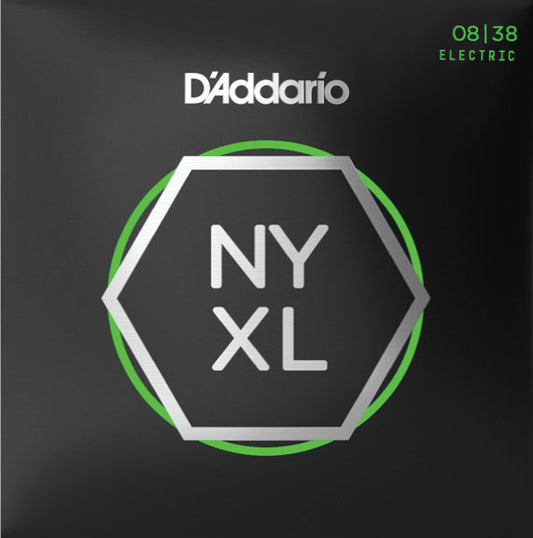 D'Addario NYXL0838 Extra Super Light Electric Guitar Strings