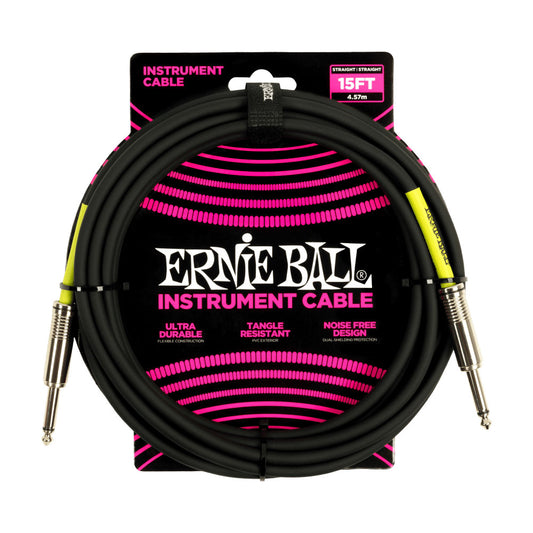 Ernie Ball Classic Instrument Cable 15FT - Black