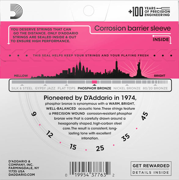 D'Addario EJ23 Super Light Acoustic Guitar Strings