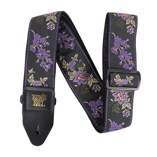 Ernie Ball Classic Jacquard Guitar Strap - Lavender Blossom