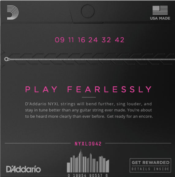 D'Addario NYXL0942 Super Light Electric Guitar Strings