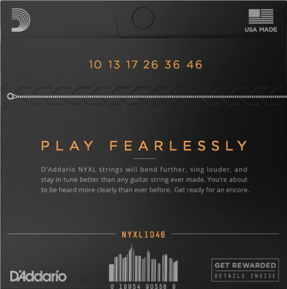 D'Addario NYXL1046 Electric Guitar Strings
