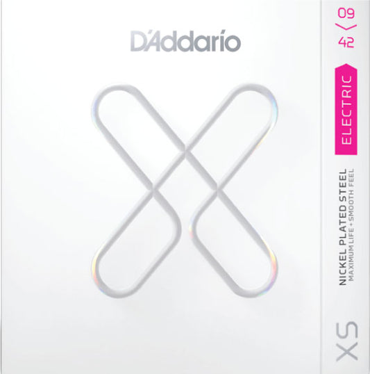 D'Addario XSE0942 Super Light Coated Electric Guitar Strings